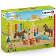 Schleich: Farm World - Pony Geschicklichkeitstraining Set (42481)