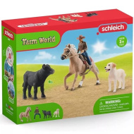 Schleich: Farm World - Western Reitset (42578)