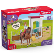 Schleich: Horse Club - Hannah und Cayenne Pferdebox Spielset