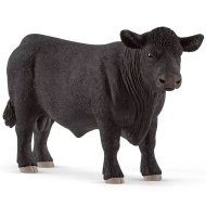 Schleich: Schwarzer Angus Bulle Figur