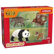 Schleich: Wild Life - Tiere Asiens Starter-Set 4-teiliges Figuren-Set (42736)