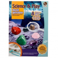 Science&amp;Play: Archäologenset Edelsteine