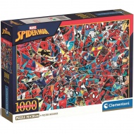 Spider-Man 1000-teiliges unmögliches Puzzle 70x50cm - Clementoni