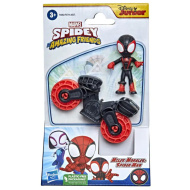 Spider-Man Spidey und seine fantastischen Freunde: Miles Morales und sein Motorrad Spielset - Hasbro