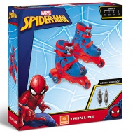 Spider-Man ein- oder zweireihige verstellbare Rollschuhe Größe 29-32 - Mondo Toys