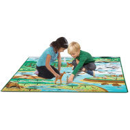 Spielmatte mit Tierfiguren 200x150cm - Melissa &amp; Doug