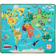 Spielteppich rund um die Welt 100x90cm - Melissa &amp; Doug