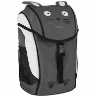 Spirit: Anatomischer Kindergartenrucksack in mausgrau, 21x15x34cm