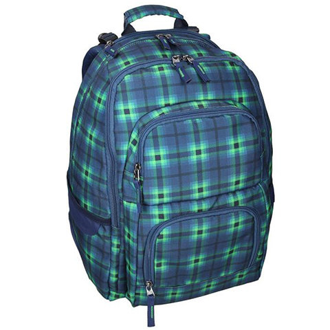 Spirit: E-Bag blauer abgerundeter Schulranzen, Rucksack 46x34x22cm