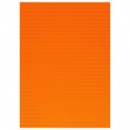 Spirit: Fluo orange 3D Dekor-Wellpappe A4