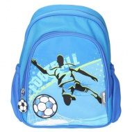 Spirit: Fußballspieler abgerundeter Schulranzen, Rucksack 24x13x31cm