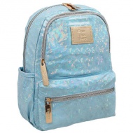 Spirit: Lizzy 02 blauer abgerundeter Schulranzen, Rucksack