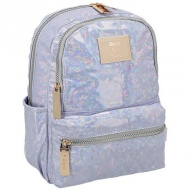 Spirit: Lizzy lila abgerundeter Schulranzen, Rucksack 27x12,5x33cm