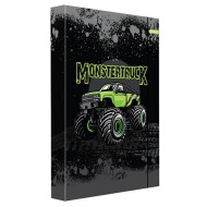 Spirit: Monster Truck Heftbox mit Gummiband in A4-Größe