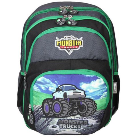 Spirit: Monster Truck ergonomischer Schulranzen Rucksack