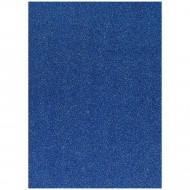 Spirit: Selbstklebender glitzernder Dekorationsschaumstoff in Blau A/4 1 Stk.