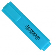 Spirit: Textmarker neonblau Textmarker mit 1-4mm abgeschrägter Spitze