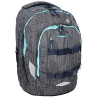 Spirit: Urban grautürkis ergonomischer Schulranzen, Rucksack