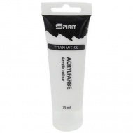 Spirit: Weiße Acrylfarbe 75ml