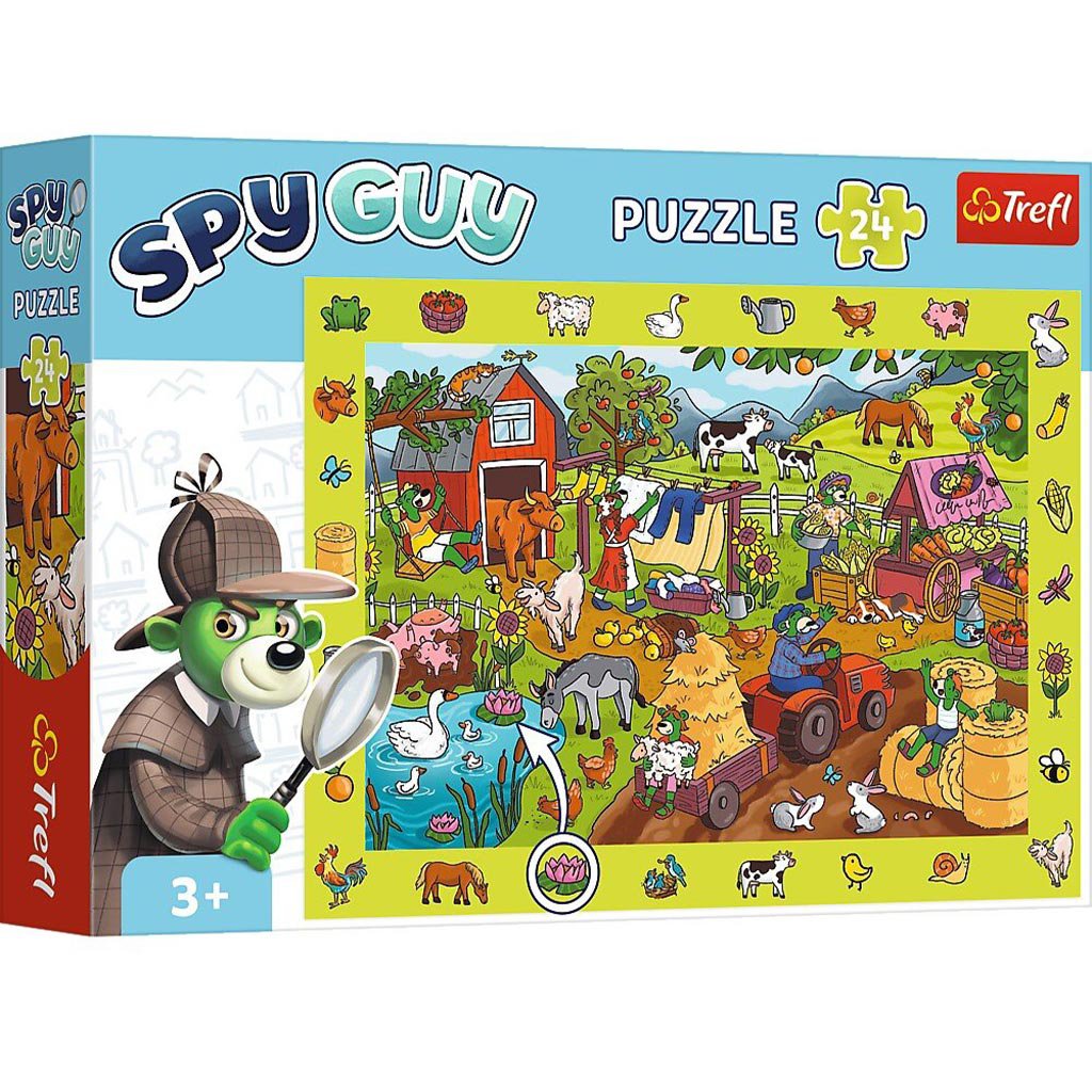 Spy Guy 24-teiliges Puzzle Farm - Trefl