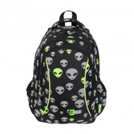 St.Right Aliens ergonomischer Schulrucksack 15"