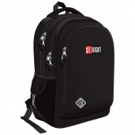 St.Right Black ergonomischer Schulranzen, Rucksack BP0543x31x20cm