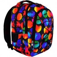 St.Right Bunte Punkte Schultasche Rucksack 40x30x20cm