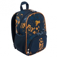 St.Right Football ergonomischer Schulranzen, Rucksack 30x26x10cm