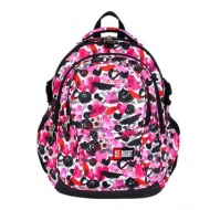 St.Right Hearts ergonomischer Schulrucksack 40x28x18cm