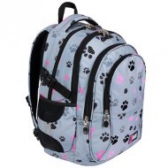 St.Right Paws vierfach unterteilte Schultasche, Rucksack 40x28x18cm