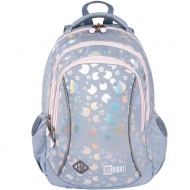 St.Right Silver Cats Schultasche, Rucksack BP01 43x32x21cm