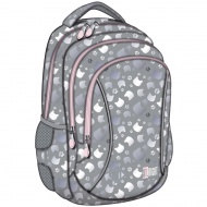 St.Right Silver Cats Schultasche, Rucksack BP26 39x27x17cm