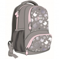 St.Right Silver Cats ergonomischer Schulranzen, Rucksack BP71 33x22x12cm