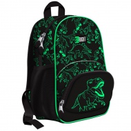 St.Right T-Rex Dinosaurier-Muster ergonomischer Schulranzen, Rucksack BP-70