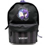 St.Right: Wednesday zweifächiger Schulrucksack, Rucksack 40x30x12cm