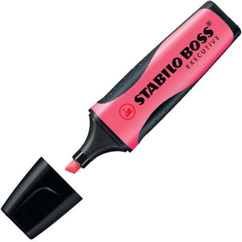 Stabilo: BOSS Executive Textmarker in Pink