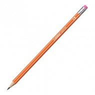 Stabilo: Bleistift 60 "2B" Graphitstift mit Radiergummi