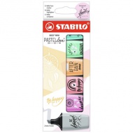 Stabilo: Boss Mini Pastellove Textmarker-Set 6-teilig