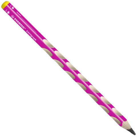 Stabilo: EASYgraph L dreieckiger Graphitstift 2B rosa