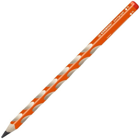 Stabilo: EASYgraph R dreikantiger Graphitstift 2B orange