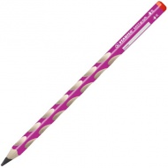 Stabilo: EASYgraph R dreikantiger Graphitstift 2B rosa