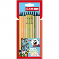 Stabilo: Pen 68 Filzstift 10er-Set