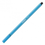 Stabilo: Pen 68 Filzstift in fluoreszierendem Blau, 1 mm