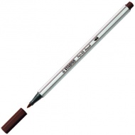 Stabilo: Pen 68 brush Pinselstift braun