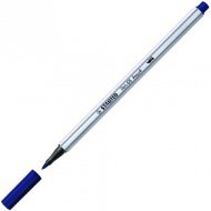 Stabilo: Pen 68 brush Pinselstift dunkelblau