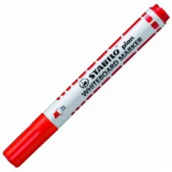 Stabilo: Plan WhiteBoard Marker mit Keilspitze in Rot