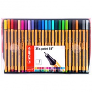 Stabilo: Point 88 25er Fineliner-Set