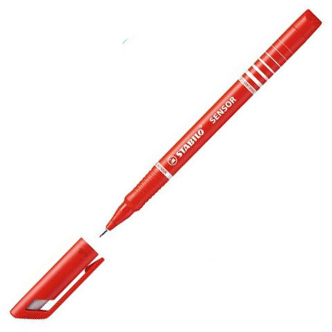 Stabilo: SENSOR "F" roter Fineliner 0,3mm