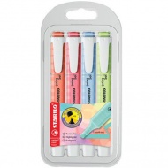 Stabilo: Swing Cool Pastell Textmarker 4er-Pack