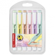 Stabilo: Swing Cool Pastell Textmarker 6er-Set